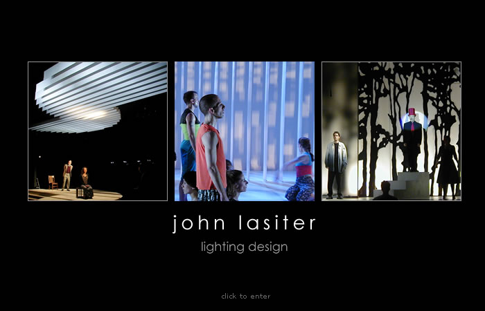 John Lasiter, New York City Based Lighting Designer